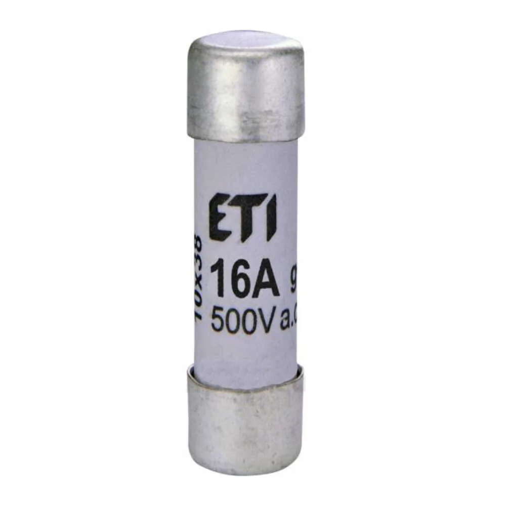 Запобіжник плавкий ЕТІ CH 10х38 gG 16А 1000B 30kA ( 2625081 )