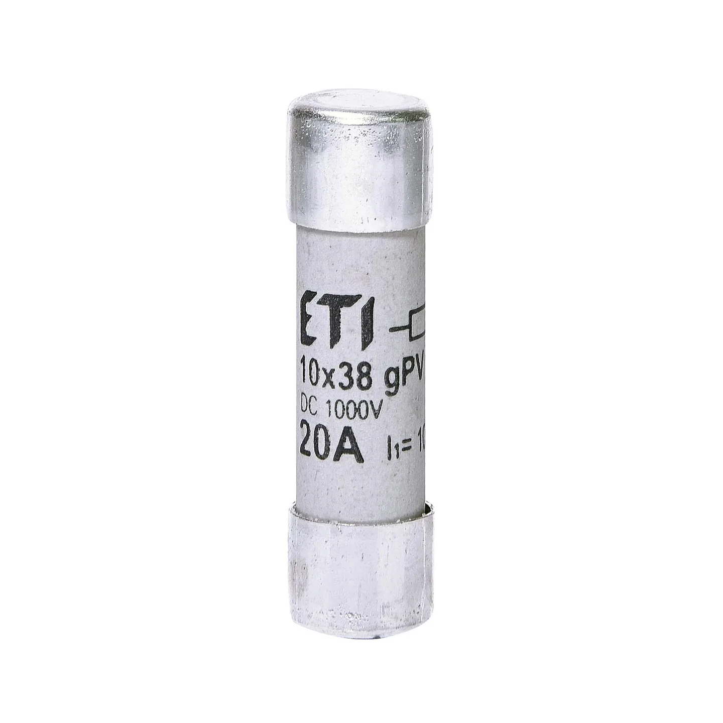 Запобіжник плавкий ЕТІ CH 10х38 gPV 20А 1000B 30kA ( 2625085 )