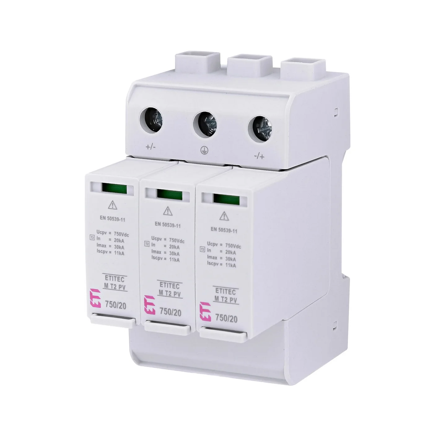 Обмежувач перенапруги 1500/20 T2 PV RC ЕТІTEC M ЕТІ ( 2440518 )