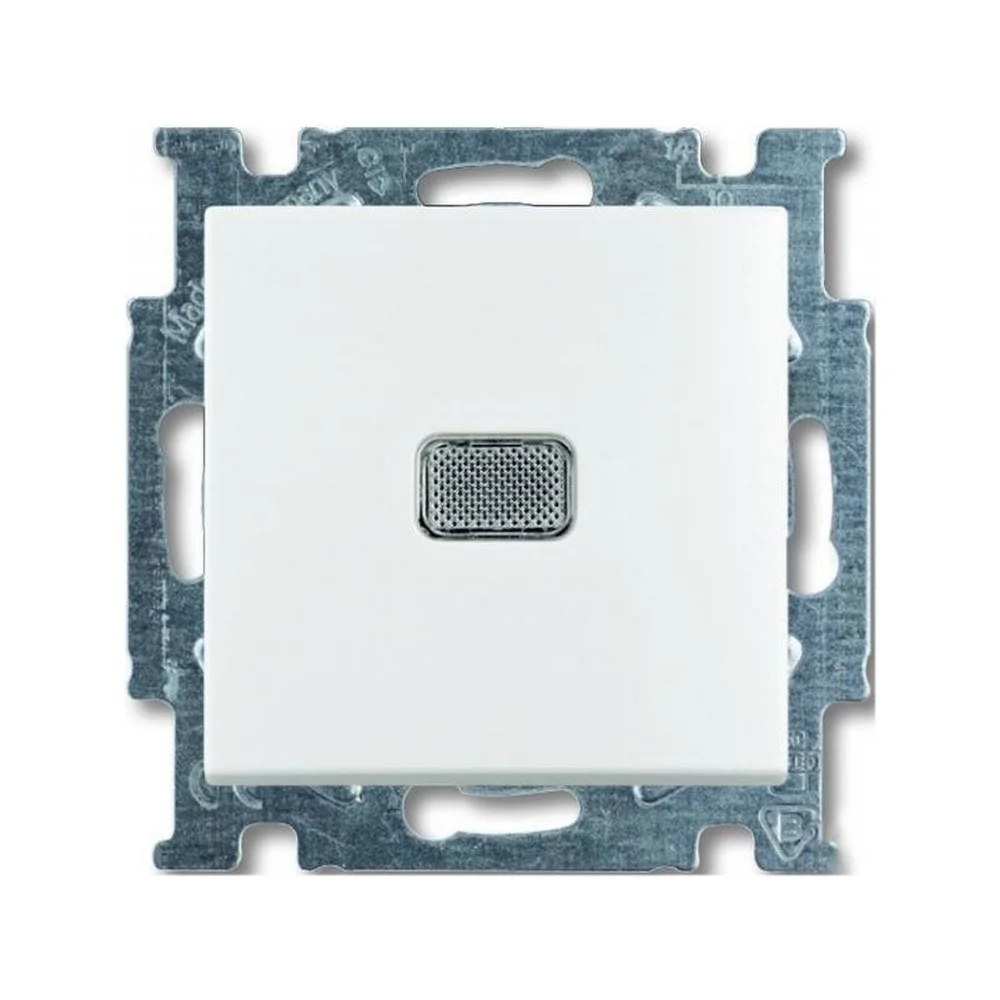 Вимикач ABB basic55 білий 1кл з підсвіткою ( 2CKA001012A2153 )