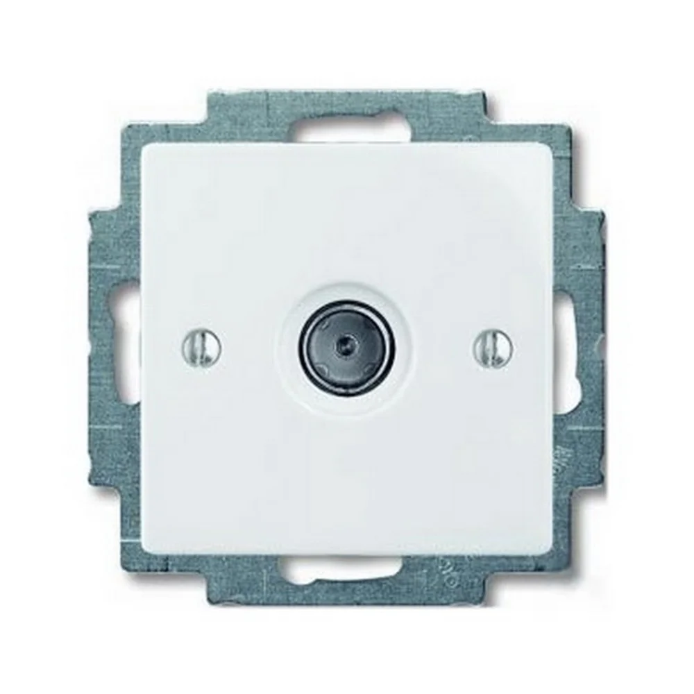 Розетка ABB basic55 біла TV ( 2CKA001724A4276 )