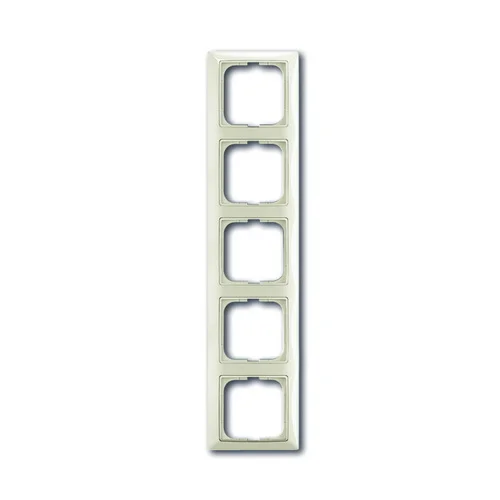 Рамка ABB basic55 cлонова кість 5-на ( 2CKA001725A1488 )