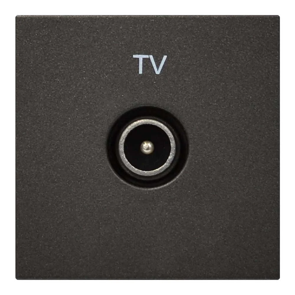 Розетка Zenit TV антрацит ( 2CLA225070N1801 )