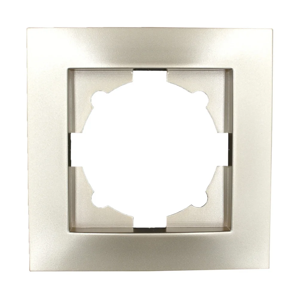 Рамка ELBI VEGA Silverline титан 1-на (510-011400-271)