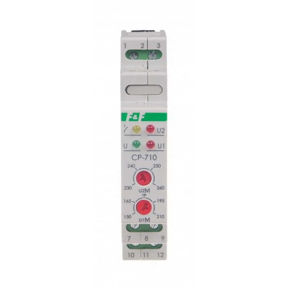 Реле напруги 1ф 16А CP-710 F&F ( CP-710 )
