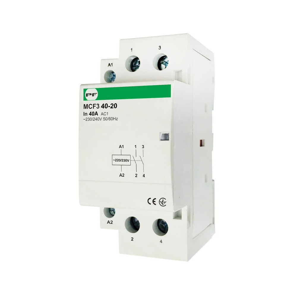 Контактор модульний MCF3 40-20 2P Промфактор ( MCF34020230 )