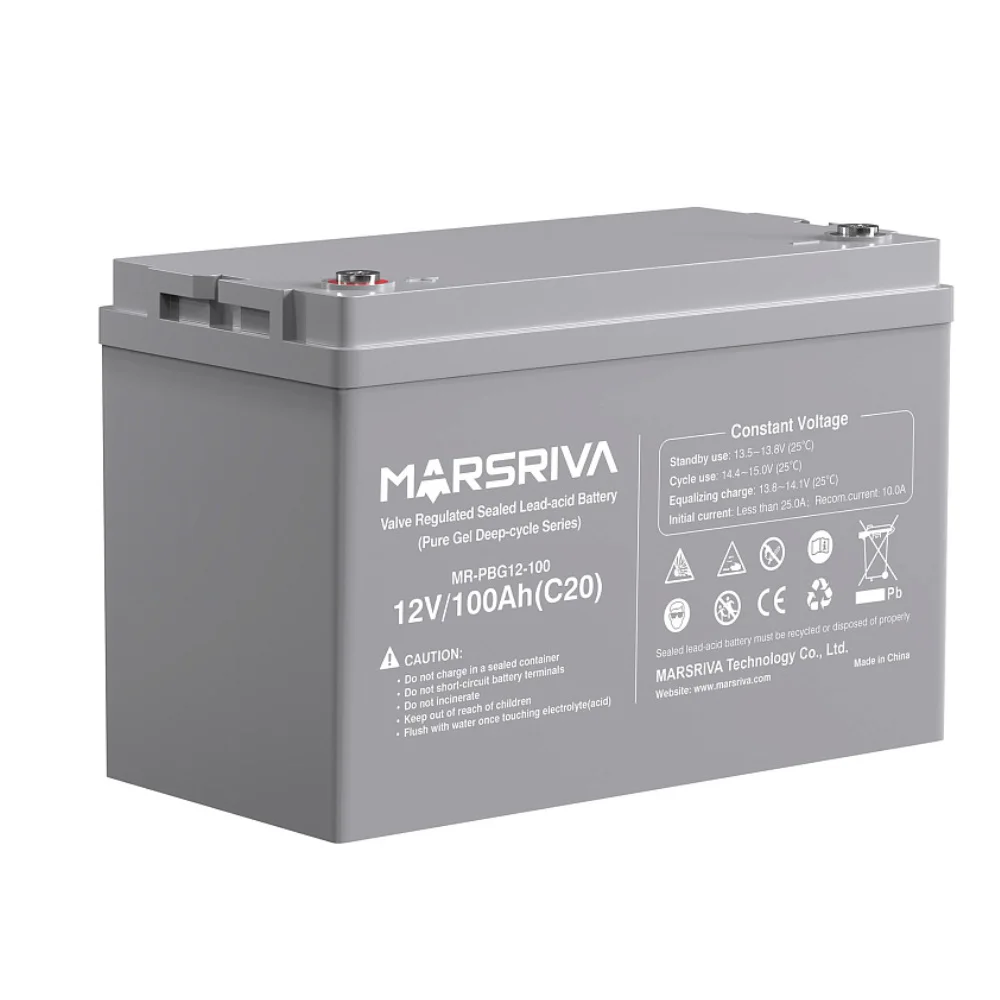 Акумулятор 100Ah 12В тип GEL MarsRiva ( MR-PBG12-100 )