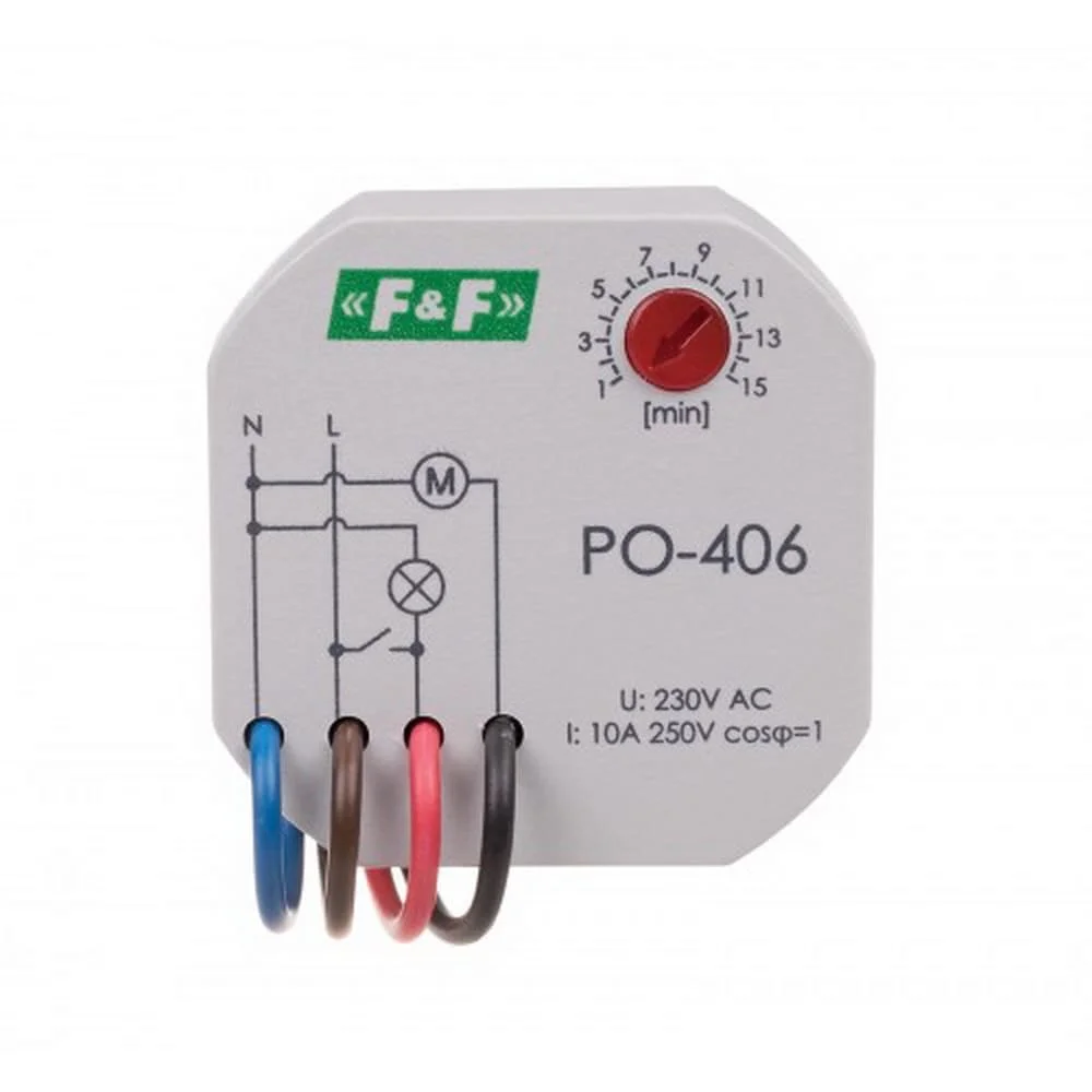 Реле часу PO-406 10A F&F ( PO-406 )