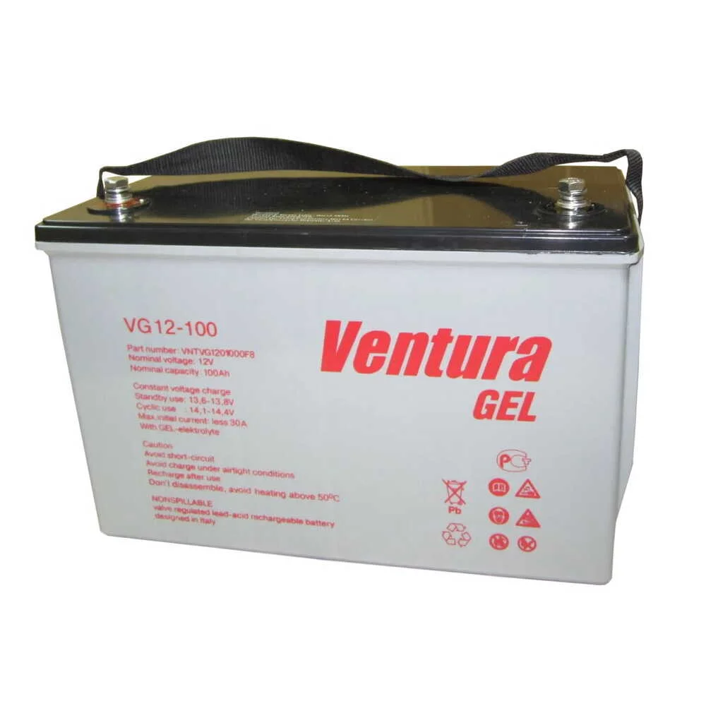 Акумулятор гелевий VG 12 - 100 Ah GEL Ventura