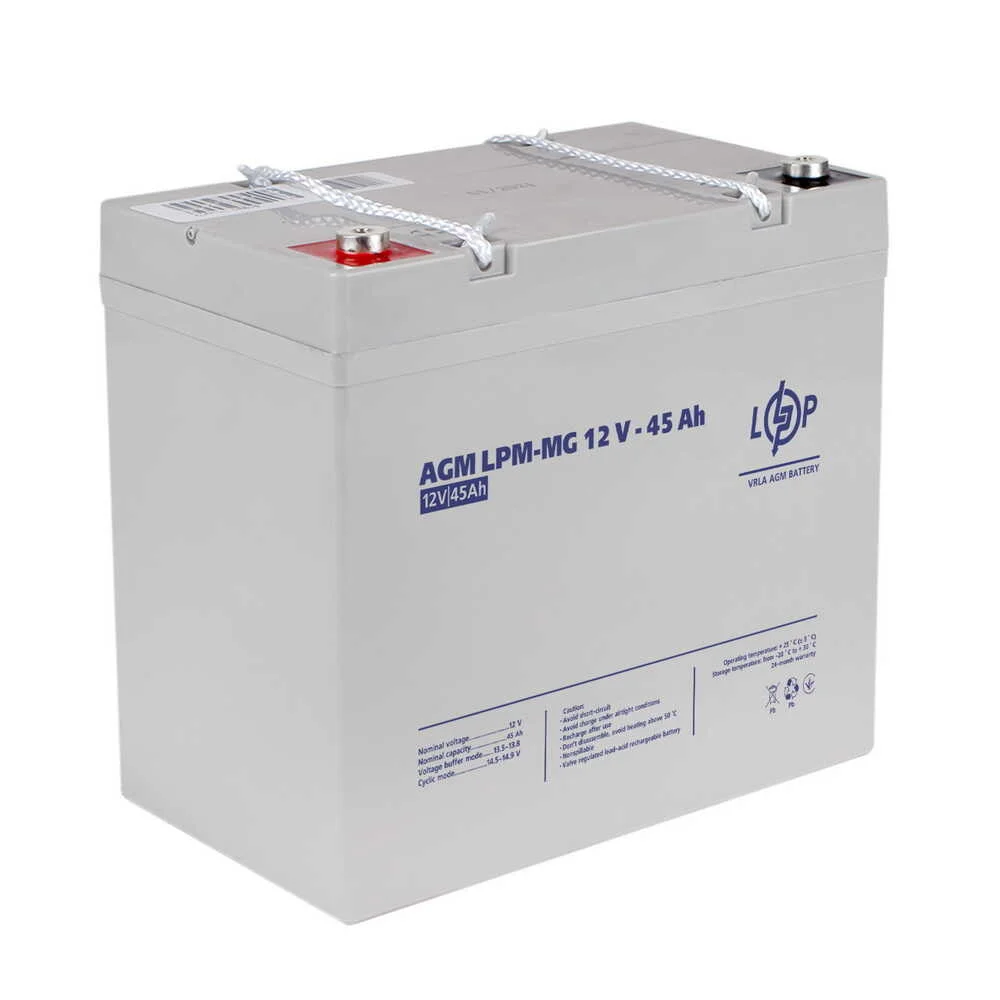 Акумулятор мультигелевий LPM-MG 12V - 45 Ah LOGICPOWER ( 6559 )