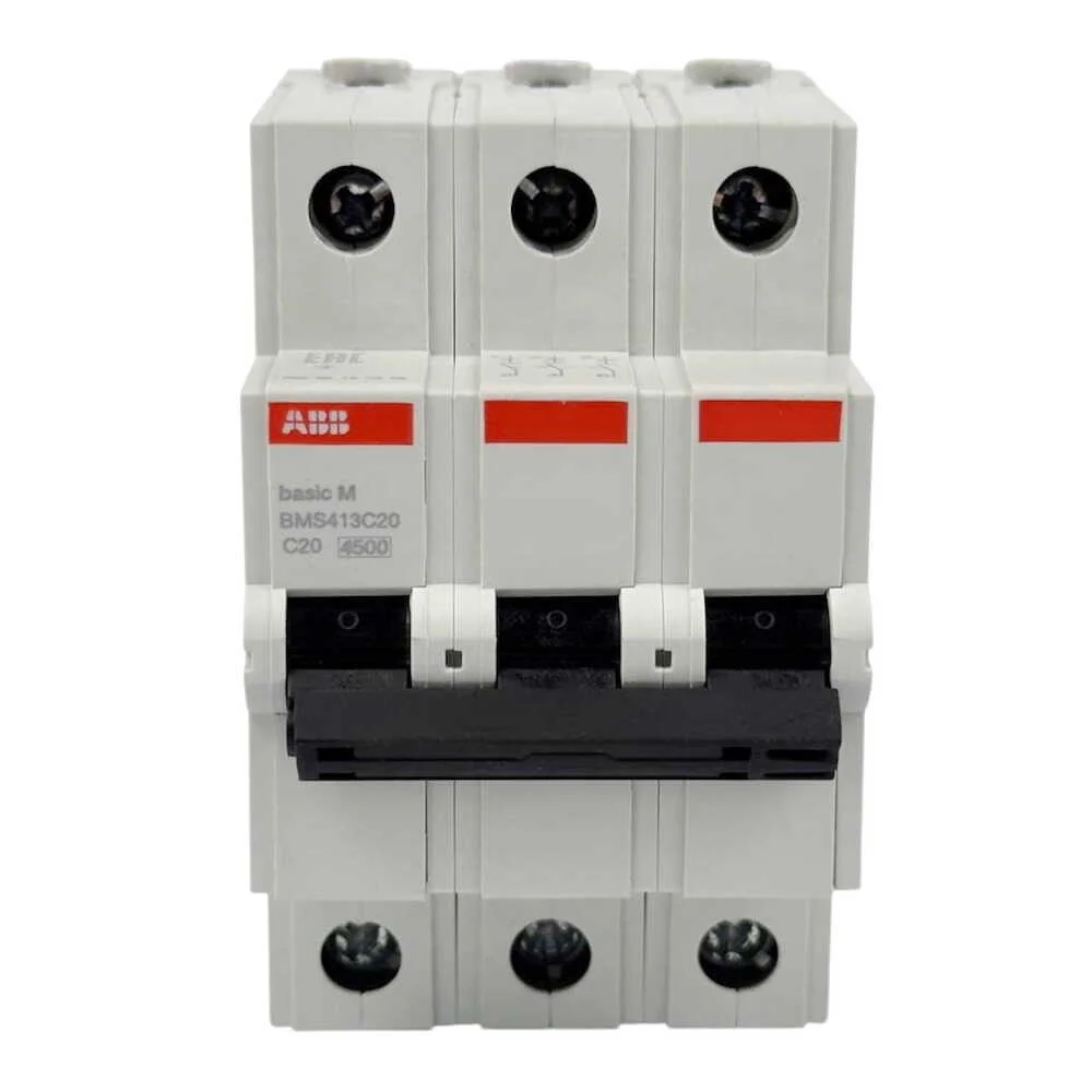 Автоматичний вимикач ABB basic M 3P C20 ( 2CDS643041R0204 )