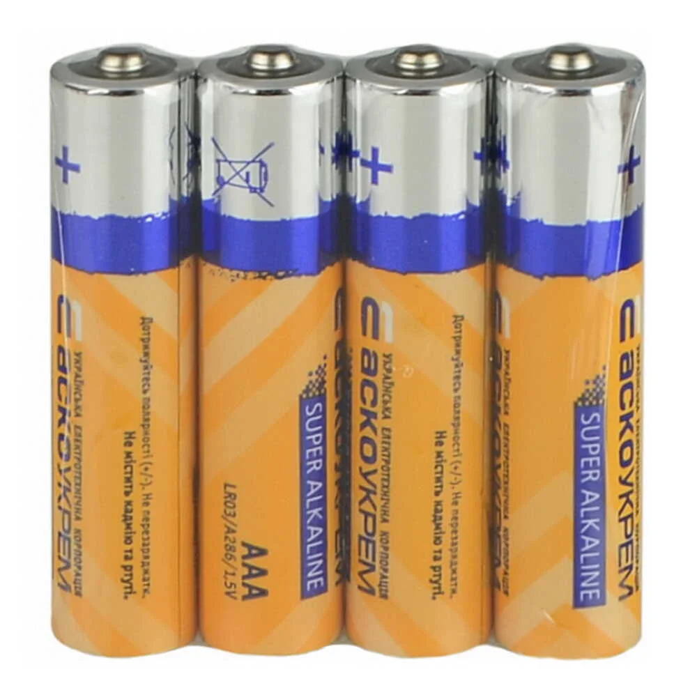 Батарейка АСКО Alkaline AAA/LR03/SP4 (4 шт) ( Аско.LR03.SP4 )