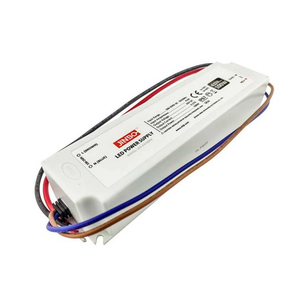 Блок живлення JINBO 100W 220В AC/24В DC IP67 ( JLV-24100PA )