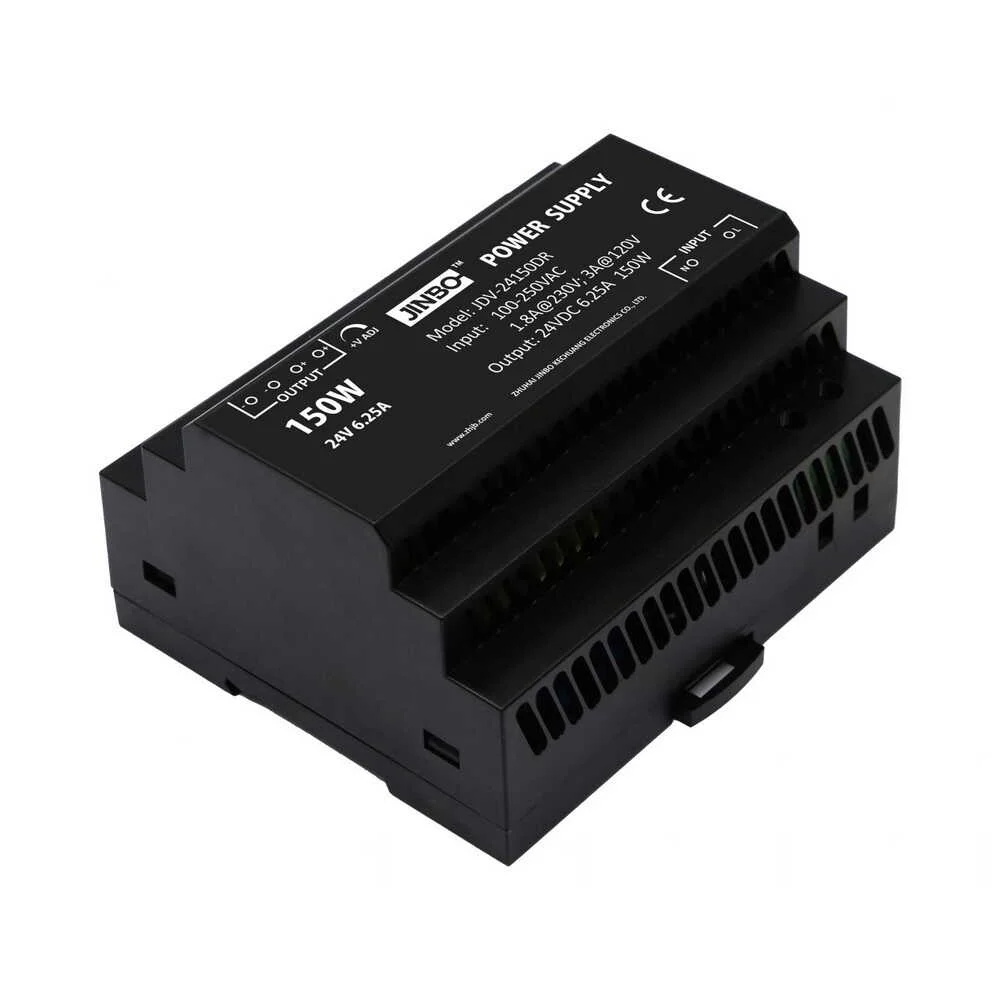 Блок живлення JINBO 150 Вт 220В AC/24В DC IP20 на DIN-рейку ( JDV-24150DR )