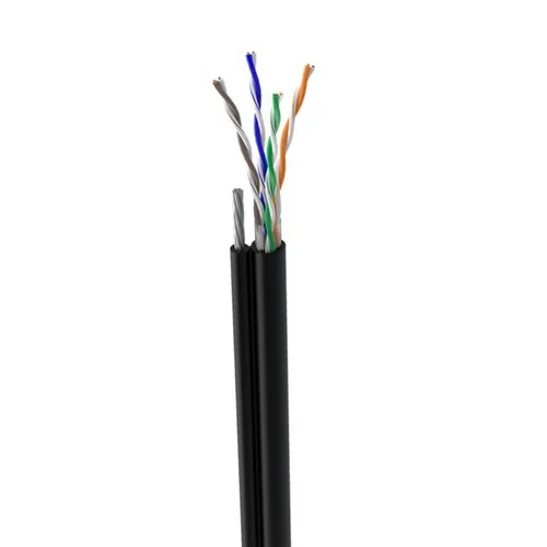Кабель мережевий U/UTP-cat5E 4х2х0,51 Одескабель зовнішній з тросом