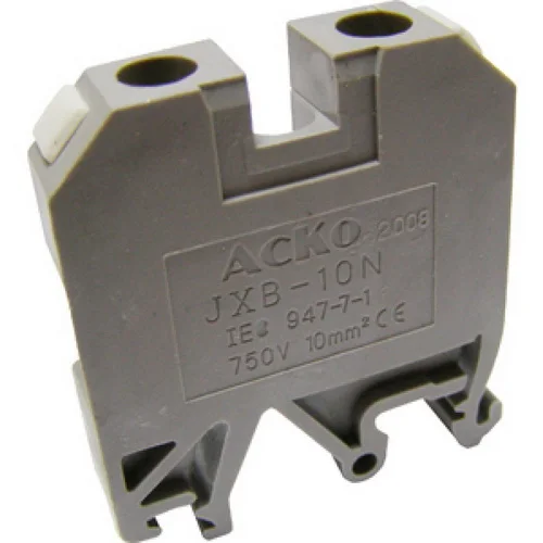 Клемник JXB 10/35 сірий ACKO ( A0130010004 )