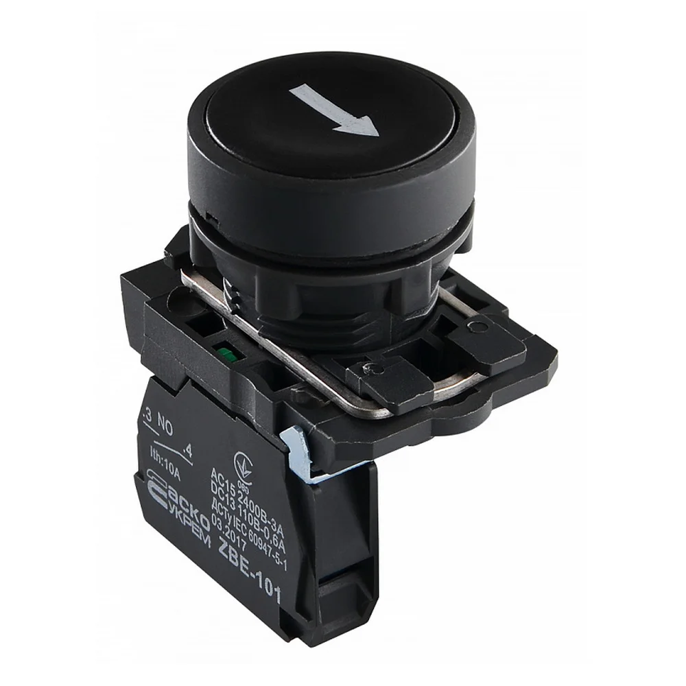 Кнопка АСКО TB5-AA3351 Старт (чорна) ( A0140010150 )