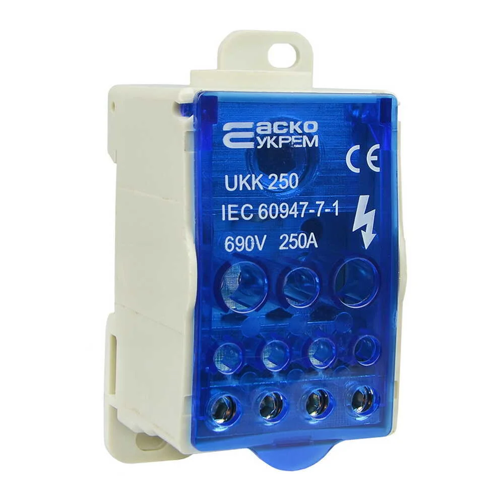 Колодка клемна розподільча JHUKK- 250 (РБД-250) ACKO ( A0130010103 )