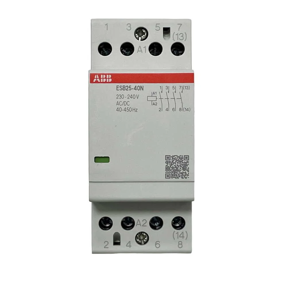 Контактор модульний ABB 4p 25А 230В AC/DC ESB25-40N-06 ( 1SAE231111R0640 )
