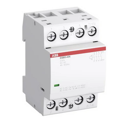Контактор модульний ABB 4p 63А 230В AC/DC ESB63-40N-06 ( 1SAE351111R0640 )