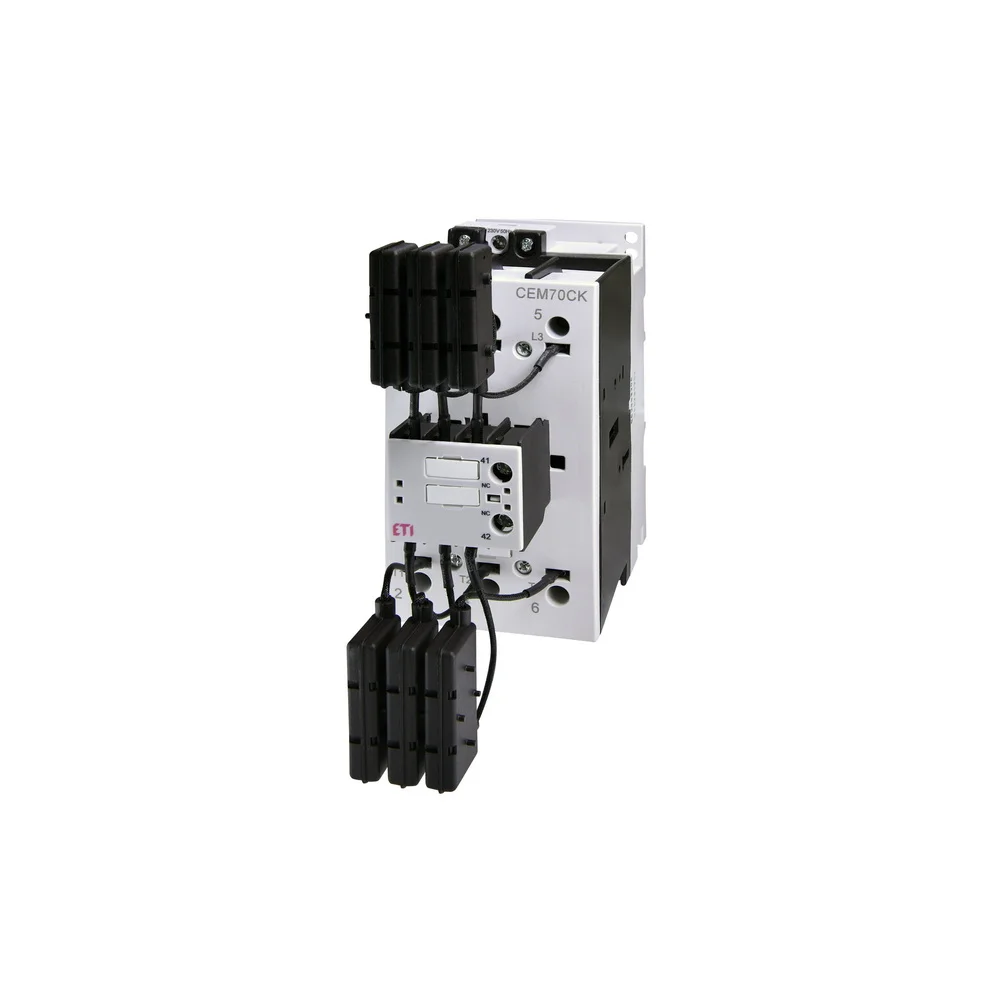 Контактор ETI CEM 70CK.01N 70кВар 400-440V ( 4643825 )