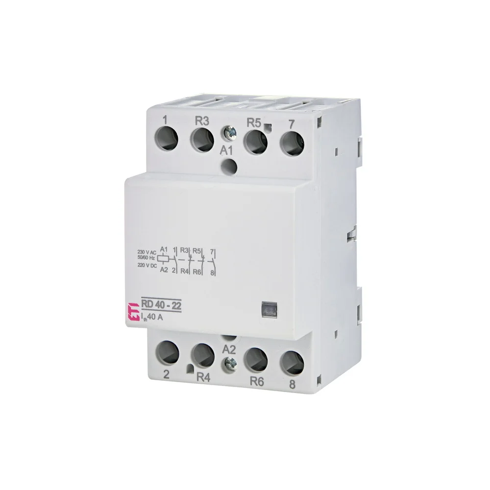 Контактор модульний ETI 4p 40А 230В AC/DC RD 40-22 ( 2464022 )