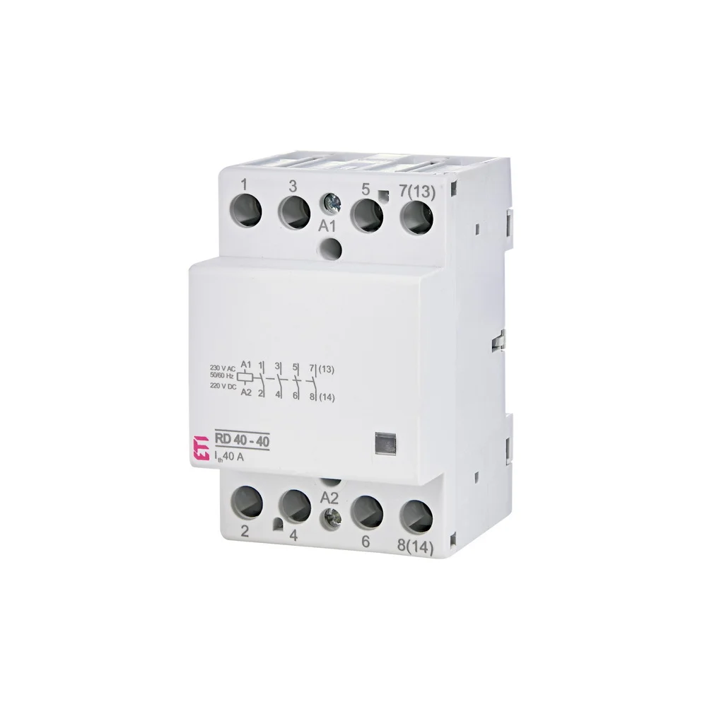 Контактор модульний ETI 4p 40А 230В AC/DC RD 40-40 ( 2464018 )