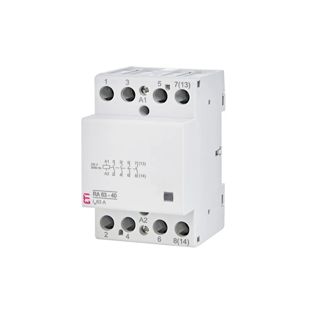 Контактор модульный ETI 4p 63А 230В AC RA 63-40 ( 2464096 )