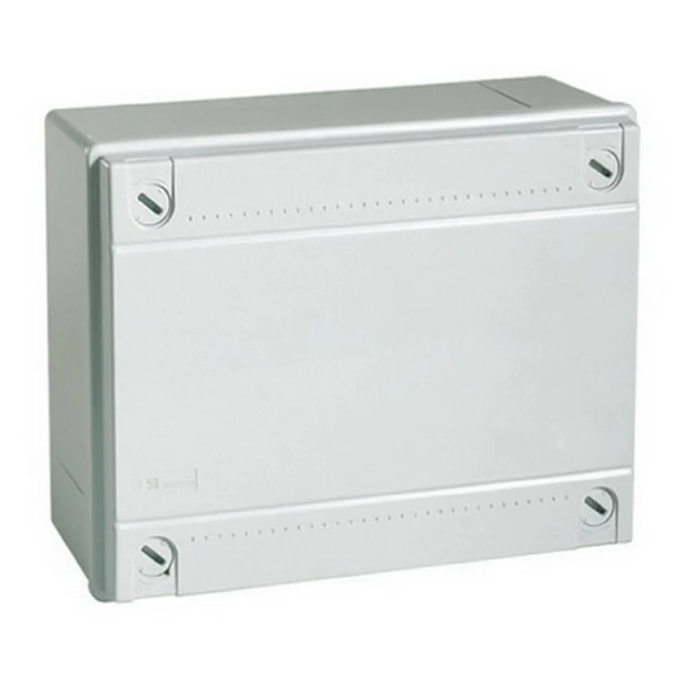 Коробка розподільча ДКС 150х110х70 сіра гладка IP56 ( 54010 )