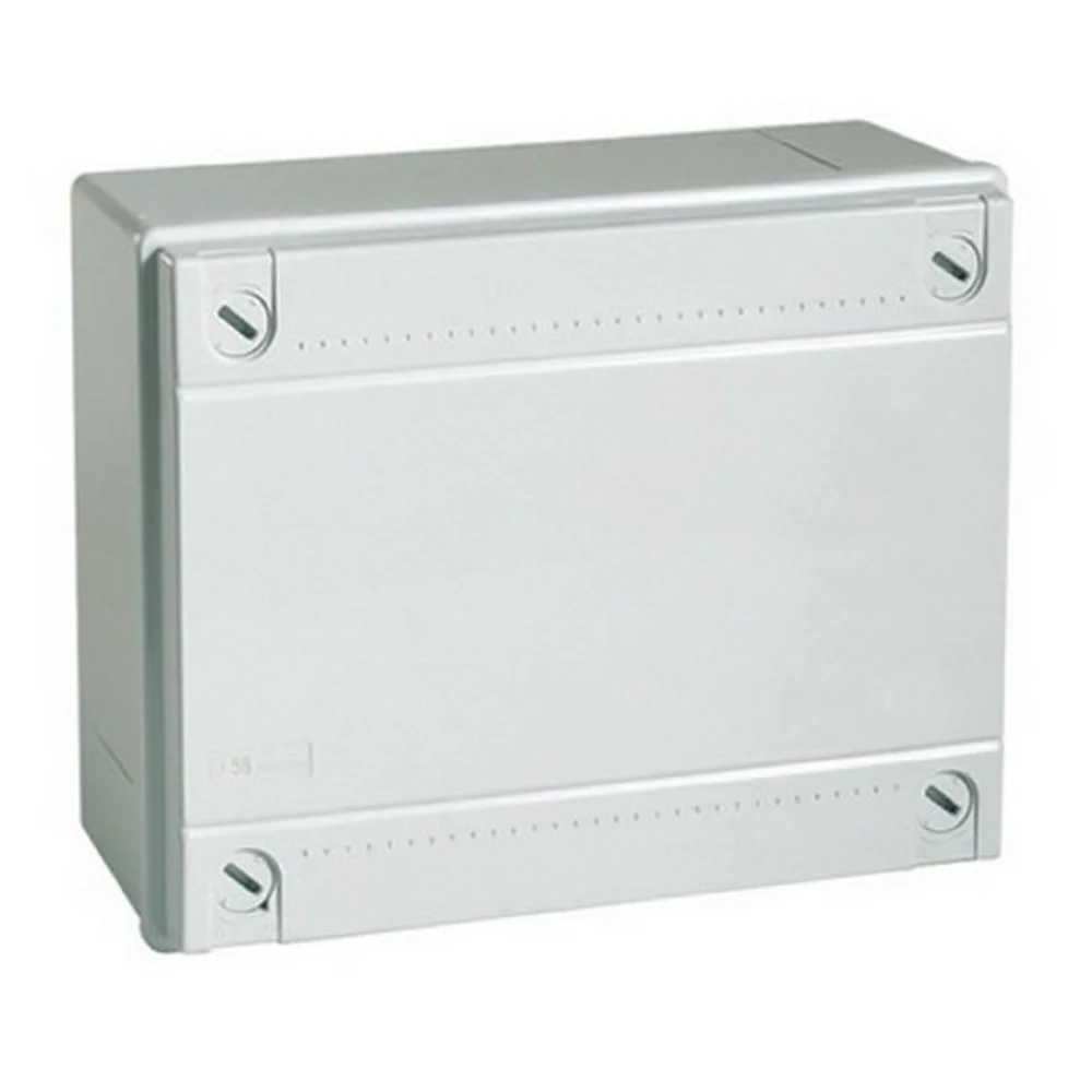 Коробка розподільча ДКС 190х140х70 сіра гладка IP56 ( 54110 )