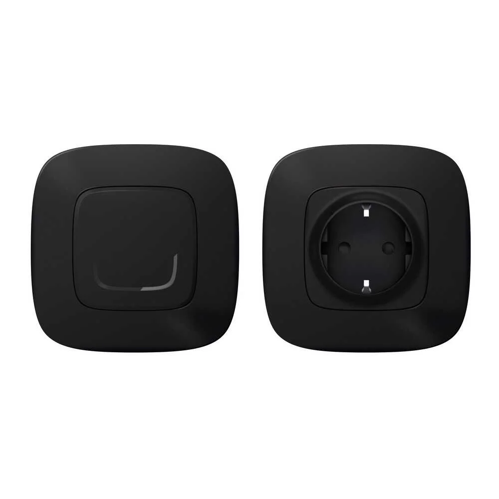 Набір управління електроприладами Valena Allure with Netatmo антрацит ( 752854 )