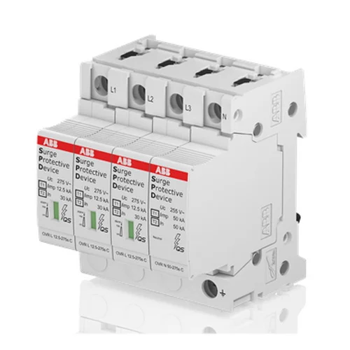Обмежувач перенапруги ABB OVR T1+T2 3p+0 12,5-275 s P QS ( 2CTB815710R1900 )