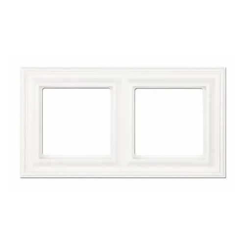 Рамка Jung Eco Profi Deco біла 2-на ( EPD482WW )