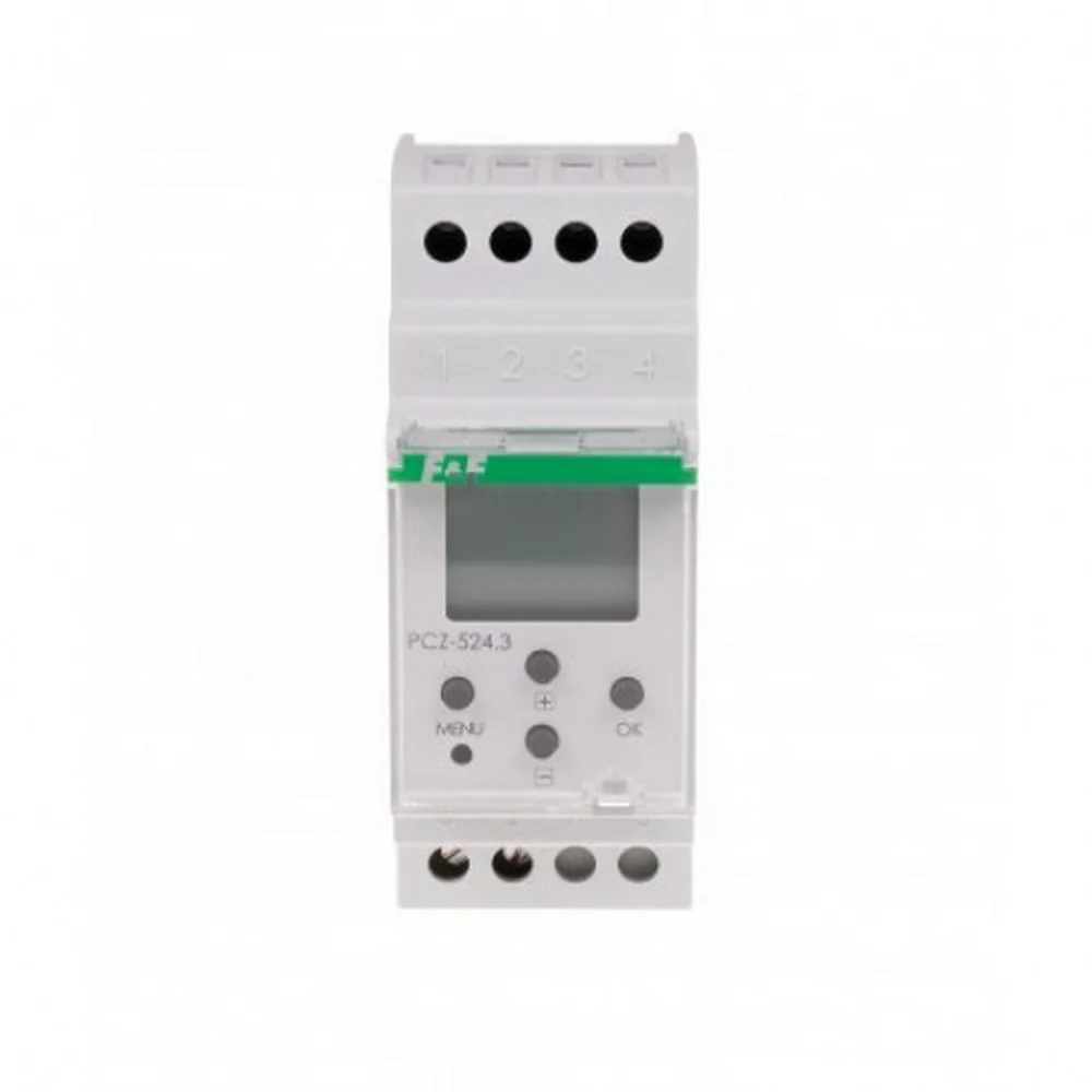 Реле часу PCZ-524.3 16A (астрономічне одноканальне) NFC F&F ( PCZ-524.3 )