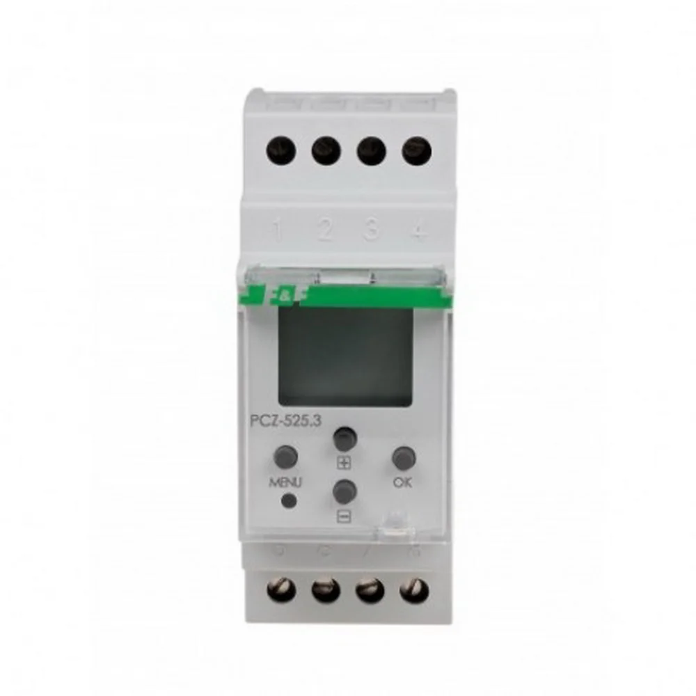 Реле часу PCZ-525.3 16A (астрономічне нічна перерва) NFC F&F ( PCZ-525.3 )