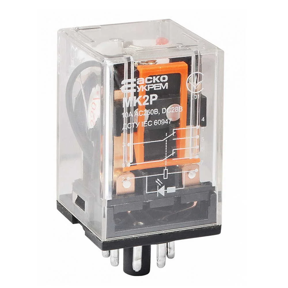Реле електромеханічне АСКО МK2P AC24V ( A0090010002 )