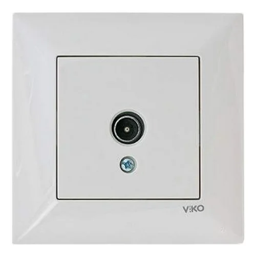 Розетка VI-KO Meridian біла TV прохідна ( 90970060-WH )