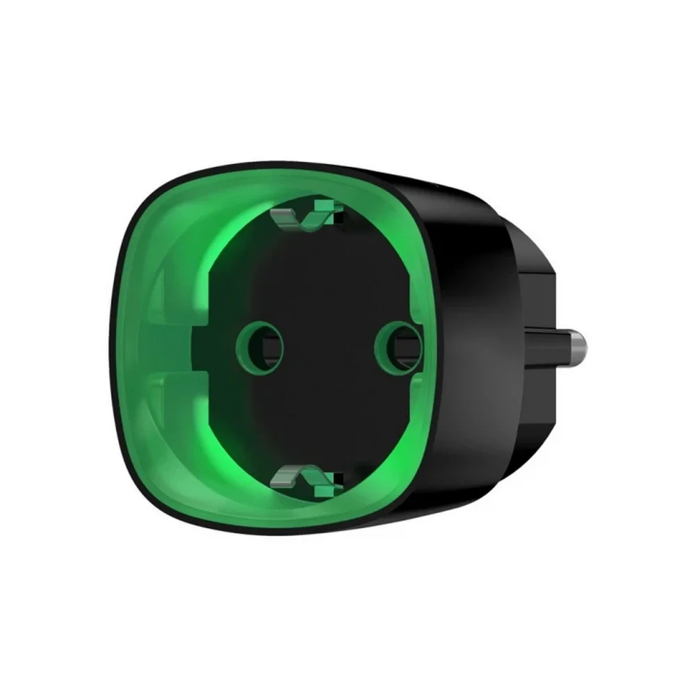 Розетка з лічильником Ajax Socket чорна ( 13327.34.BL1 )