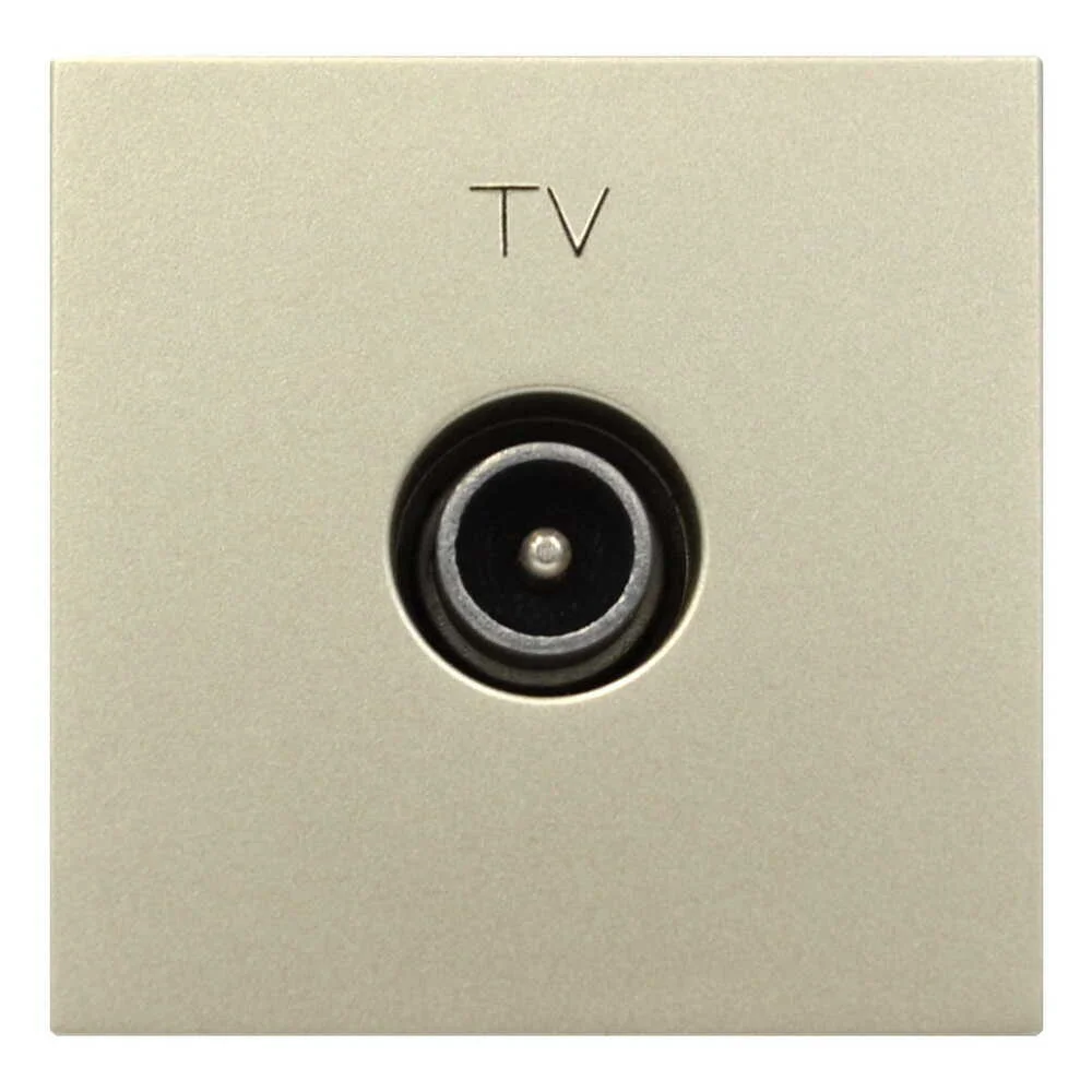 Розетка Zenit TV шампань ( 2CLA225070N1901 )