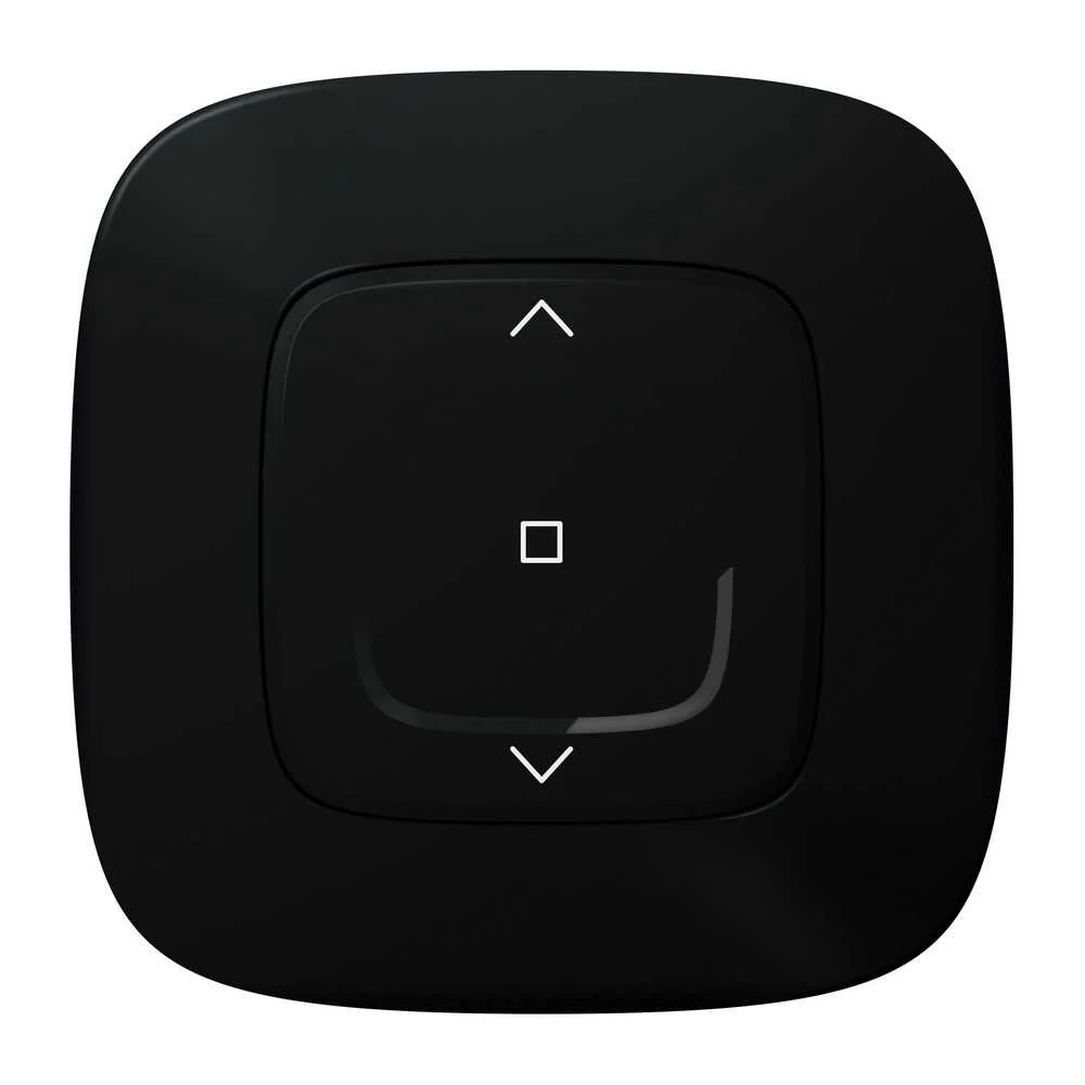 Розумний безпровідний вимикач жалюзі Valena Allure with Netatmo антрацит ( 752891 )