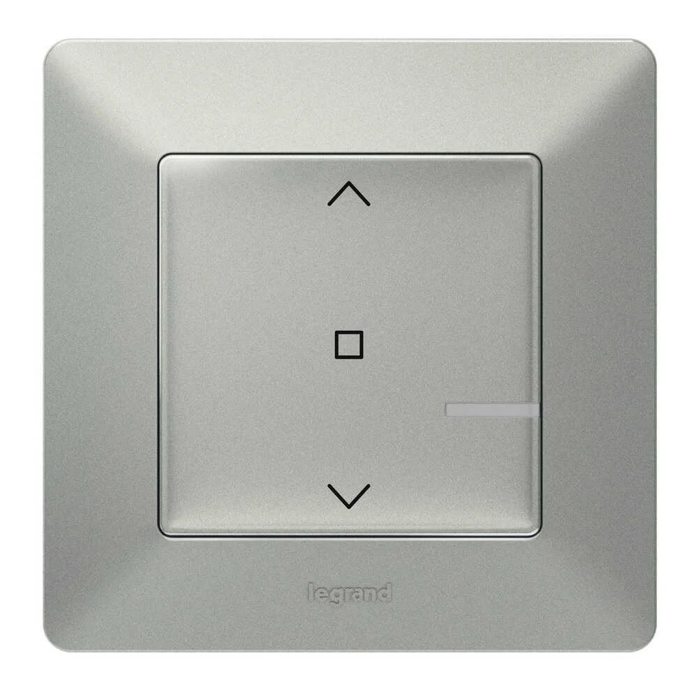 Розумний вимикач жалюзі Valena Life with Netatmo алюміній ( 752390 )