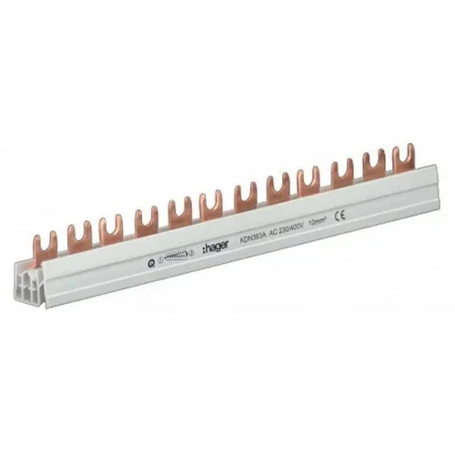 Шина з'єднувальна FORK 3p 63A Hager ( KDN363B )