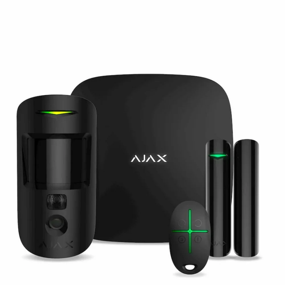Стартовий комплект Ajax StarterKit Cam Plus чорний ( 25470.66.BL1 )