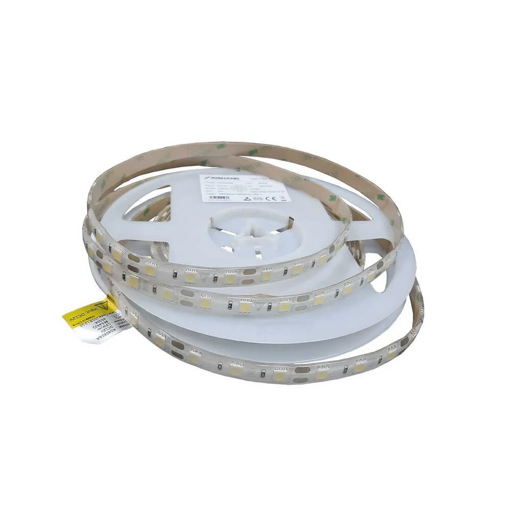 Світлодіодна стрічка RISHANG 12V 12W 6500K 60led IP54 ( бухта 5м ) ( RD6060AA )