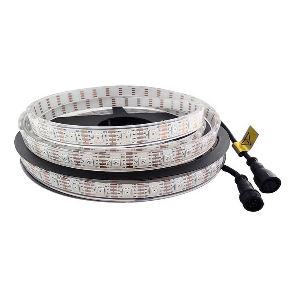 Світлодіодна стрічка RISHANG 12V 7,2W RGB/SMART 60led IP68 ( бухта 5м ) ( RNA260Q )
