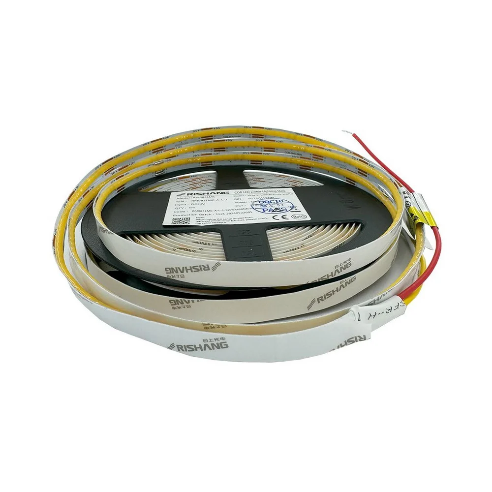 Світлодіодна стрічка RISHANG 24V 10W 2700-6500K 560led IP20 ( бухта 5м ) ( RM0821MC-L​ )
