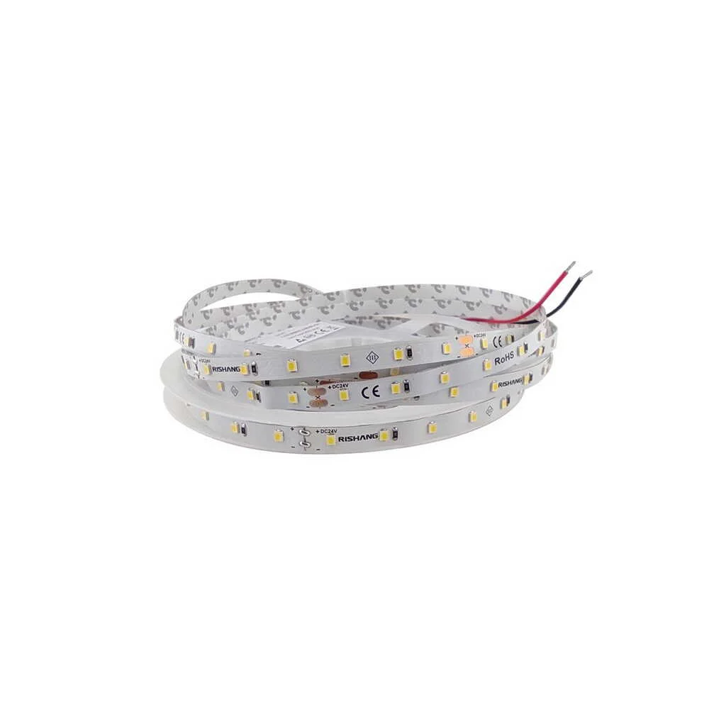 Світлодіодна стрічка RISHANG 24V 5.5W 6500K 60led IP33 ( бухта 5м ) ( RN0860TC-B )