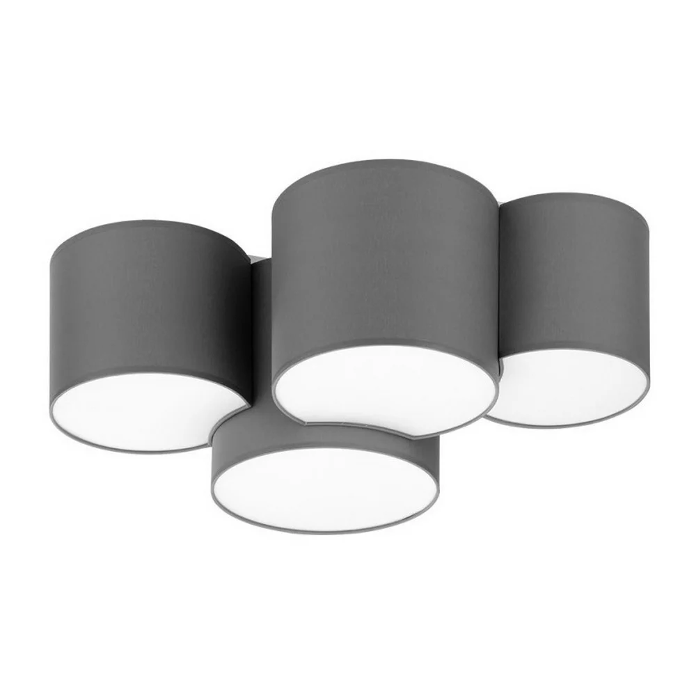 Світильник стельовий TK-lighting MONA Е27 4х15Вт IP20 сірий ( 4393 )