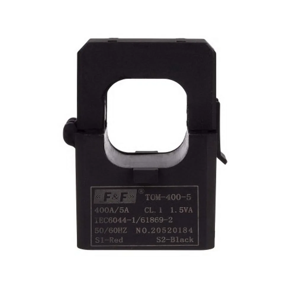 Трансформатор струму TOM-400-5 400/5 (клас 1,0) роз'ємний F&F ( TOM-400-5 )