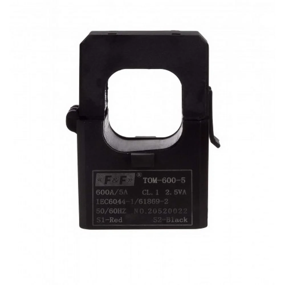 Трансформатор струму TOM-600-5 600/5 (клас 1,0) роз'ємний F&F ( TOM-600-5 )
